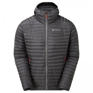 Montane Anti-Freeze Lite Mit Kapuze Daunenjacken Herren Schwarz | RDG352768