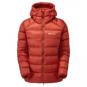 Montane Anti-Freeze XT Mit Kapuze Daunenjacken Damen Orange | YBJ862731