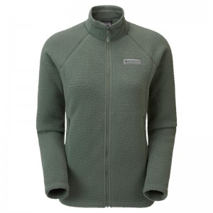 Montane Chonos Fleecejacken Damen Grün | CRB487209