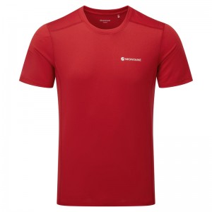 Montane Dart Lite T-Shirt Herren Rot | NEO532168