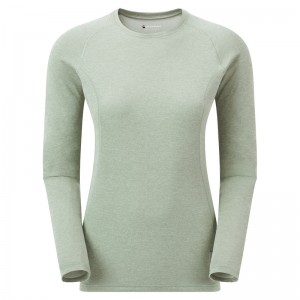 Montane Dart Long Sleeve T-Shirt Damen Grün | YNP410769