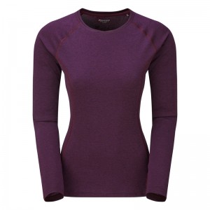 Montane Dart Long Sleeve T-Shirt Damen Lila | WOT564738