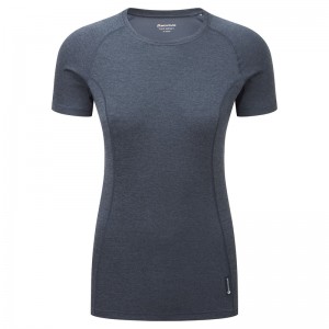 Montane Dart T-Shirt Damen Navy | YEQ634701