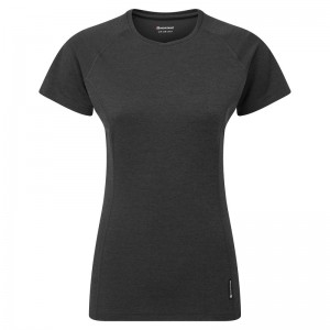 Montane Dart T-Shirt Damen Schwarz | LCB018274