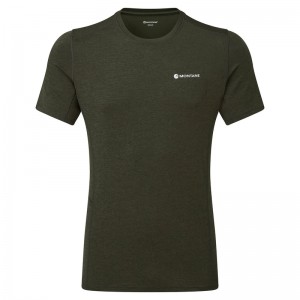 Montane Dart T-Shirt Herren Dunkelgrün | HBG437582