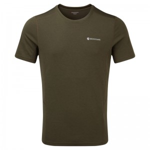 Montane Dart T-Shirt Herren Dunkelgrün | WFV243907