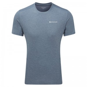 Montane Dart T-Shirt Herren Grau Blau | BKV378412