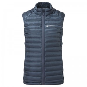 Montane Featherlite Daunenweste Damen Blau | UIP361840