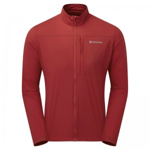 Montane Featherlite Windjacke Herren Rot | ODW581467