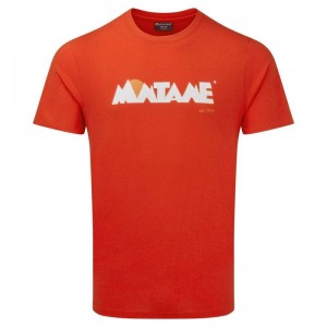 Montane Laufschuhe Heritage T-Shirt Herren Orange | BWO912658