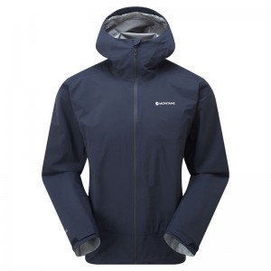 Montane Phase Lite Regenjacke Herren Navy | XBK518907