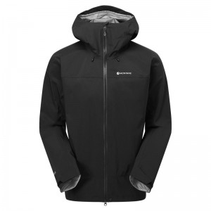 Montane Phase XT Regenjacke Herren Schwarz | DVI905416