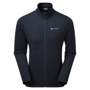 Montane Protium Fleecejacken Herren Navy | VXM203486