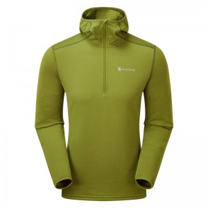 Montane Protium Lite Pull On Fleece Hoodie Herren Grün | VYK974316