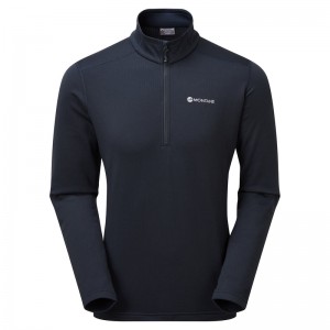 Montane Protium Pull On Fleece Sweatshirts Herren Navy | IQB264910