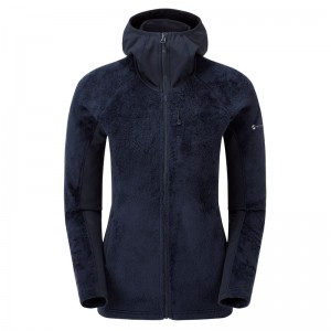 Montane Protium XPD Mit Kapuze Fleecejacken Damen Navy | TVD985273