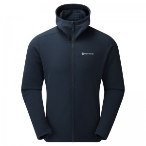 Montane Protium XT Mit Kapuze Fleecejacken Herren Navy | LWJ053124