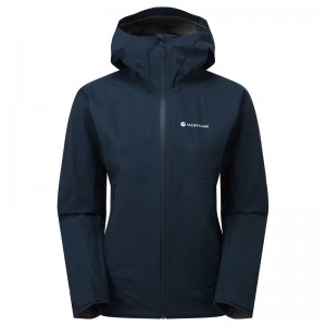 Montane Spirit Lite Regenjacke Damen Navy | YPQ827650