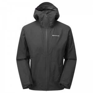 Montane Spirit Lite Regenjacke Herren Schwarz | CXP053861