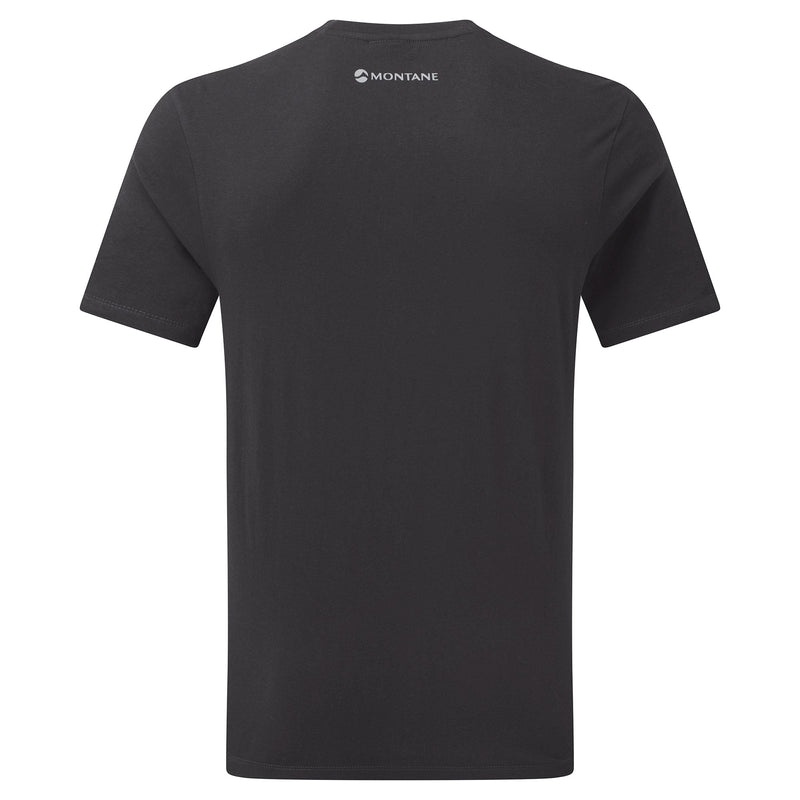 Montane Abstract Mountain T-Shirt Herren Schwarz | DTJ426190