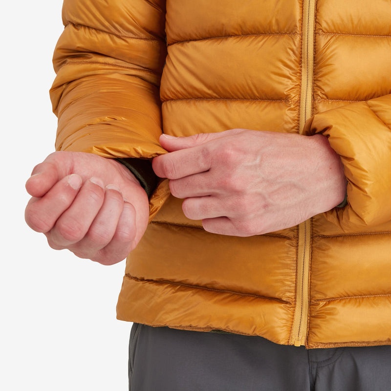 Montane Alpine 850 Lite Mit Kapuze Daunenjacken Herren Orange | KSI796521