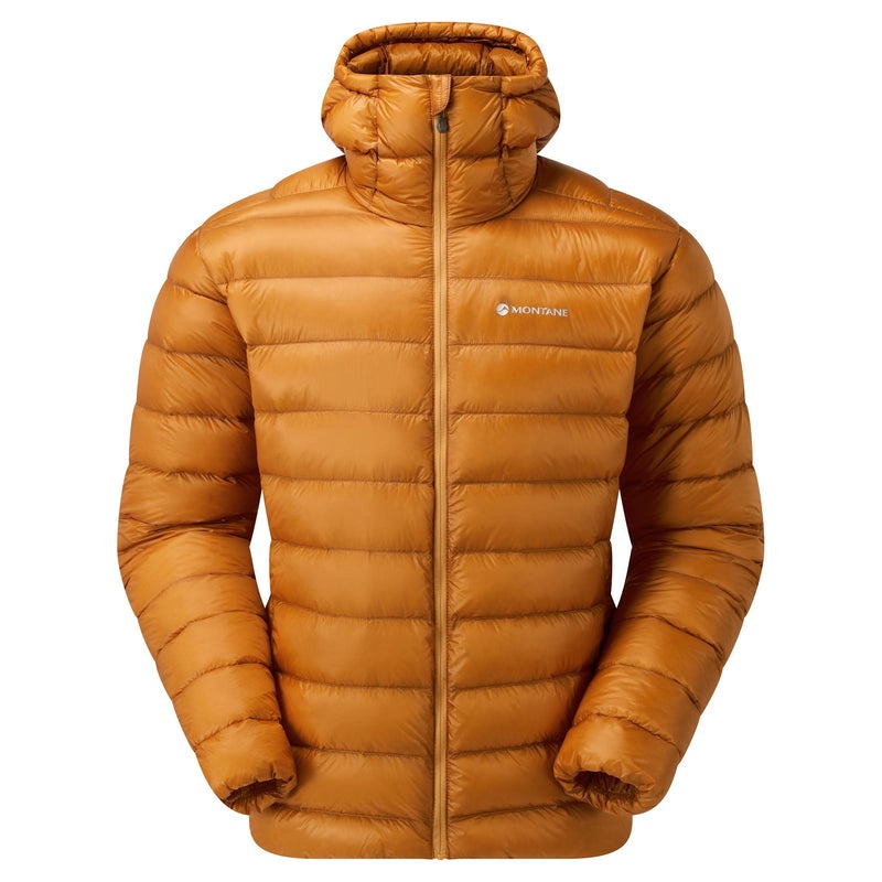 Montane Alpine 850 Lite Mit Kapuze Daunenjacken Herren Orange | KSI796521