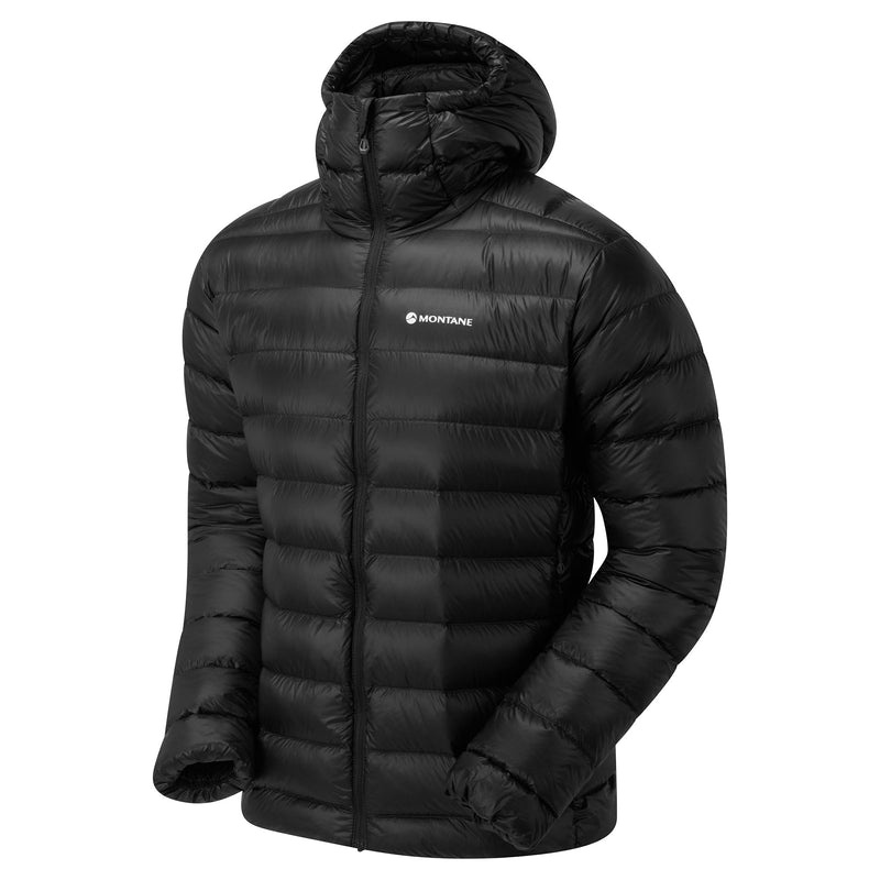 Montane Alpine 850 Lite Mit Kapuze Daunenjacken Herren Schwarz | MTR287613