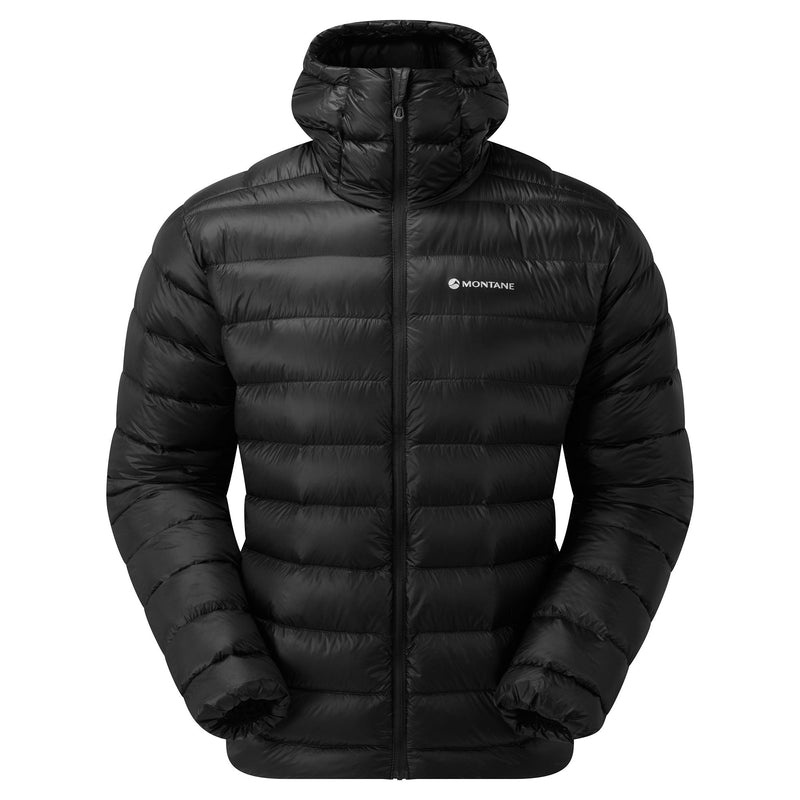 Montane Alpine 850 Lite Mit Kapuze Daunenjacken Herren Schwarz | MTR287613