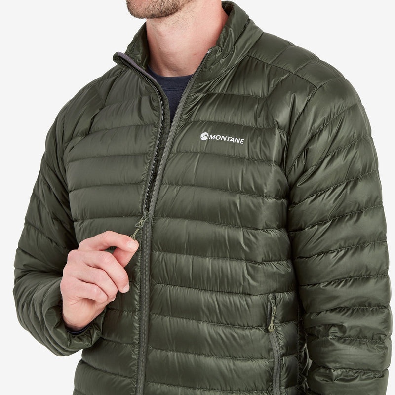 Montane Anti-Freeze Daunenjacken Herren Dunkelgrün | XLV361824