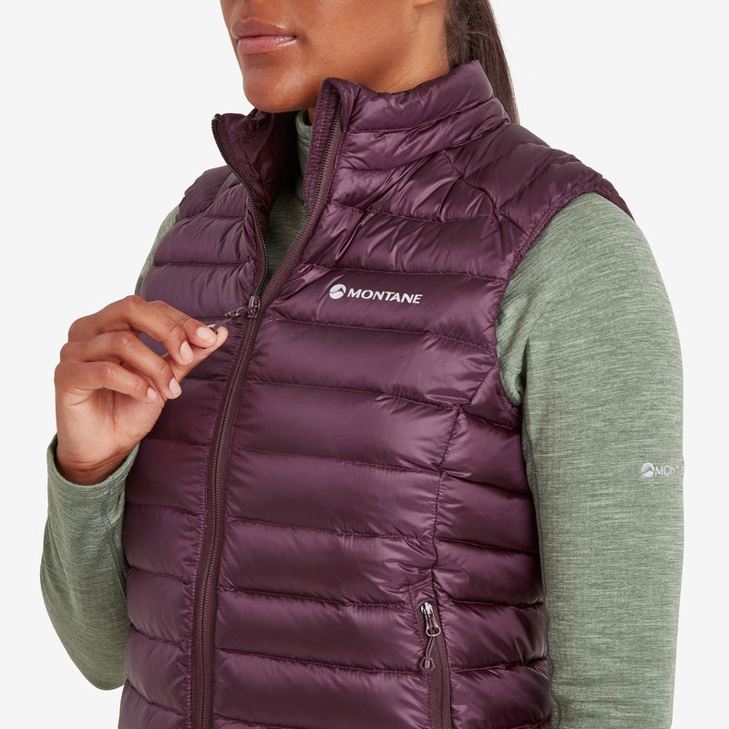 Montane Anti-Freeze Daunenweste Damen Lila | TIZ672931