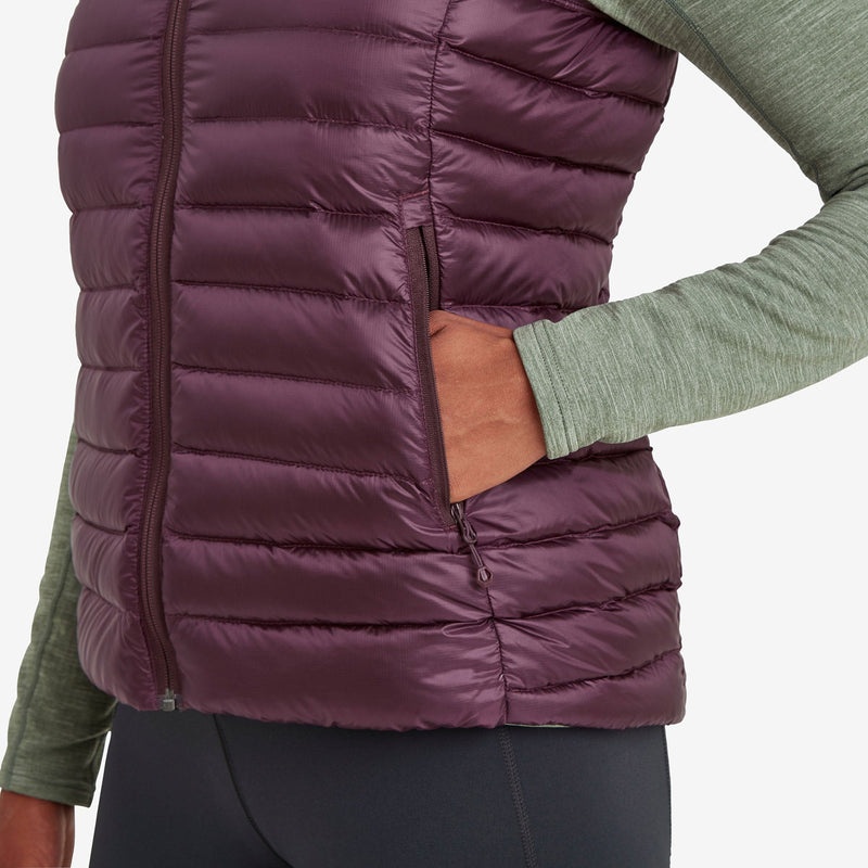 Montane Anti-Freeze Daunenweste Damen Lila | TIZ672931