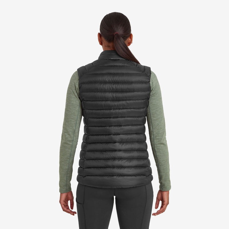 Montane Anti-Freeze Daunenweste Damen Schwarz | DRL635978