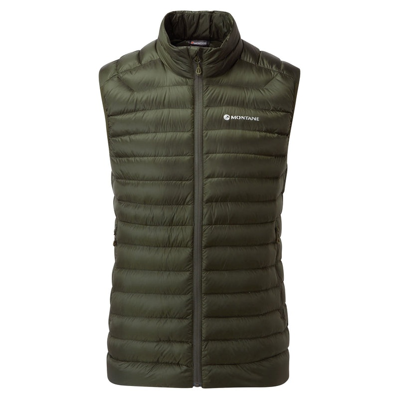 Montane Anti-Freeze Daunenweste Herren Dunkelgrün | VJZ896145