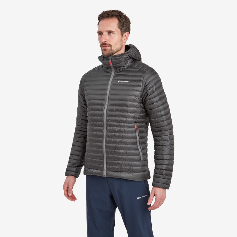 Montane Anti-Freeze Lite Mit Kapuze Daunenjacken Herren Schwarz | RDG352768