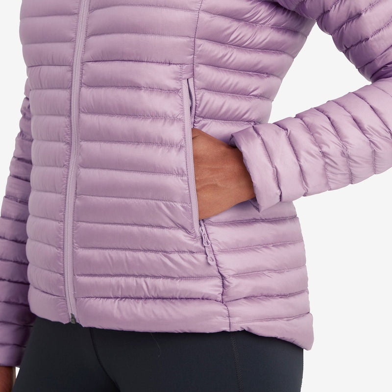 Montane Anti-Freeze Lite Mit Kapuze Daunenjacken Damen Lila | KZJ479123