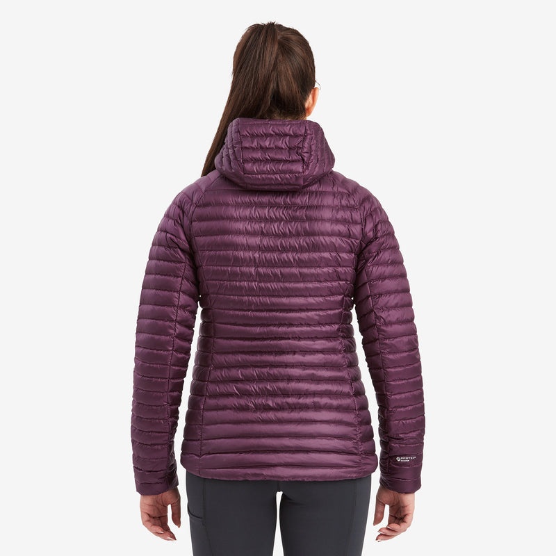 Montane Anti-Freeze Lite Mit Kapuze Daunenjacken Damen Bordeaux | ODM641725