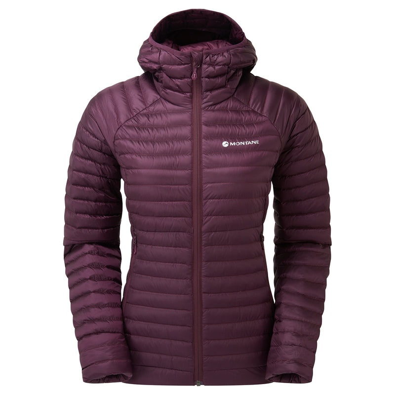 Montane Anti-Freeze Lite Mit Kapuze Daunenjacken Damen Bordeaux | ODM641725