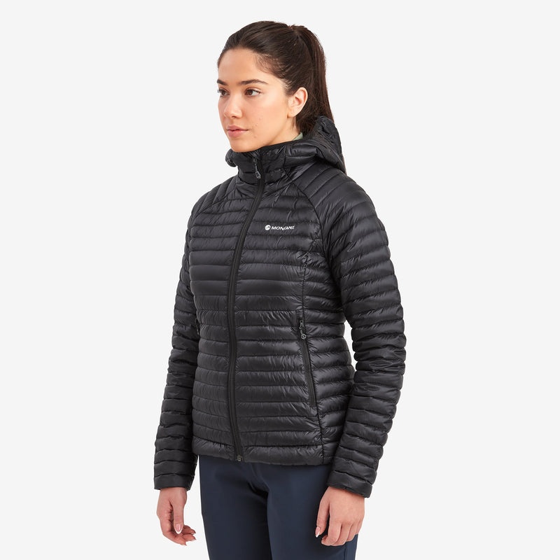 Montane Anti-Freeze Lite Mit Kapuze Daunenjacken Damen Schwarz | VNY257386