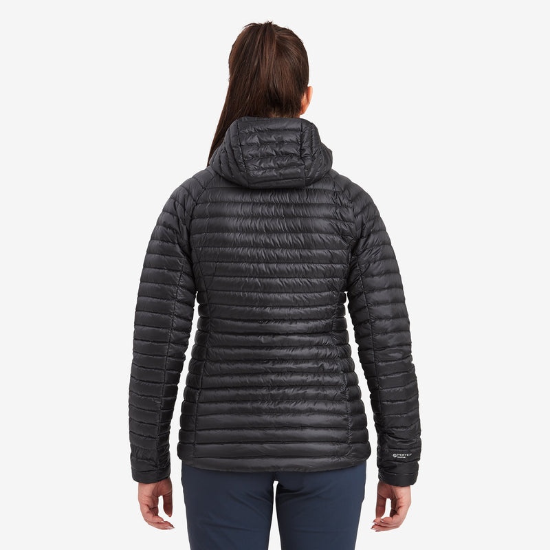 Montane Anti-Freeze Lite Mit Kapuze Daunenjacken Damen Schwarz | VNY257386