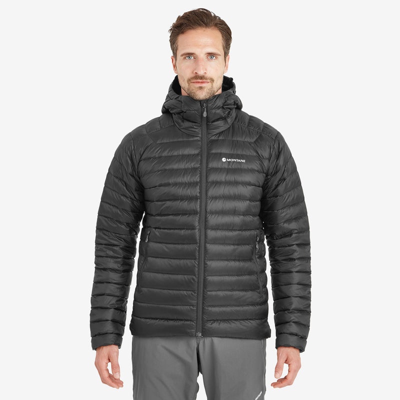 Montane Anti-Freeze Mit Kapuze Daunenjacken Herren Schwarz | SVL096183