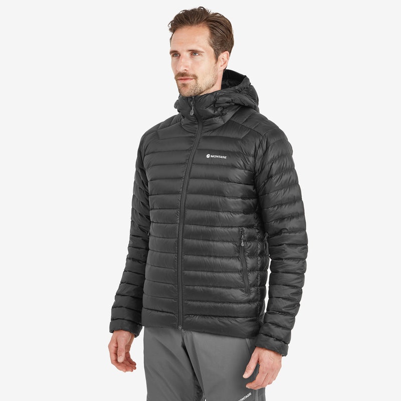 Montane Anti-Freeze Mit Kapuze Daunenjacken Herren Schwarz | SVL096183