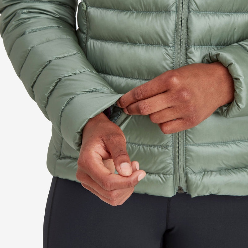 Montane Anti-Freeze Mit Kapuze Daunenjacken Damen Olivgrün | PZX580946