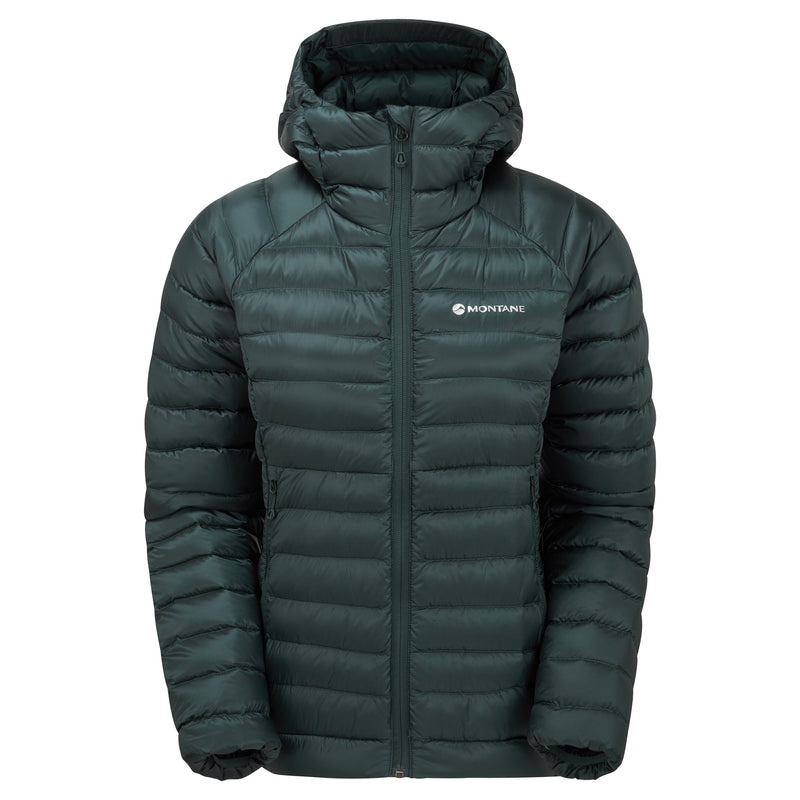 Montane Anti-Freeze Mit Kapuze Daunenjacken Damen Grün | PQM413768