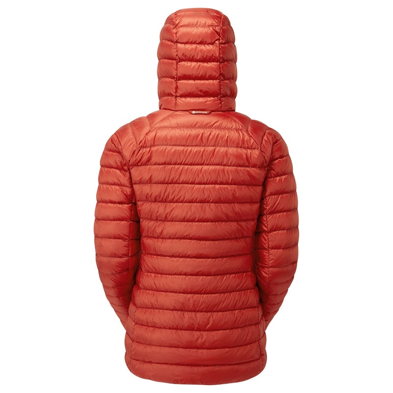 Montane Anti-Freeze Mit Kapuze Daunenjacken Damen Rot | DJG405231