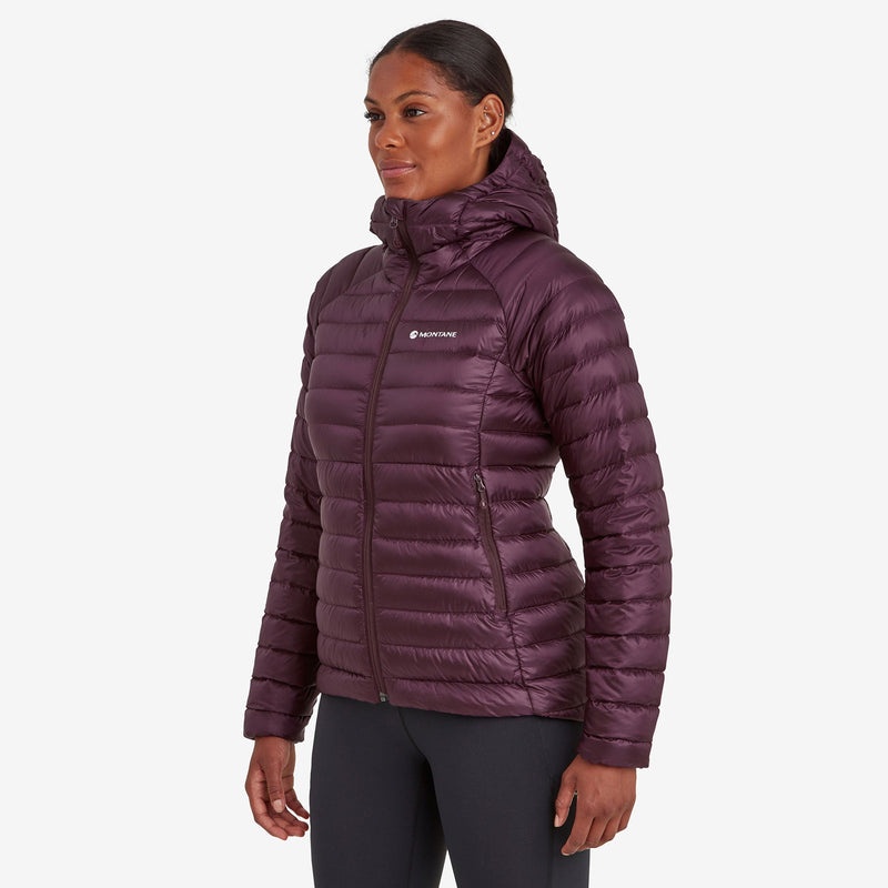 Montane Anti-Freeze Mit Kapuze Daunenjacken Damen Lila | DUN632089