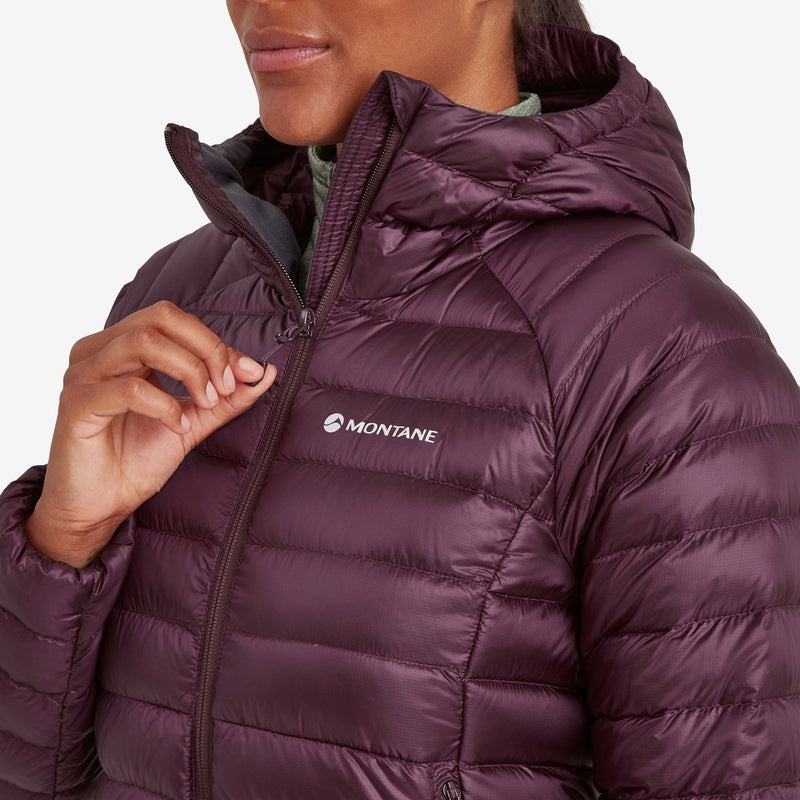 Montane Anti-Freeze Mit Kapuze Daunenjacken Damen Lila | DUN632089