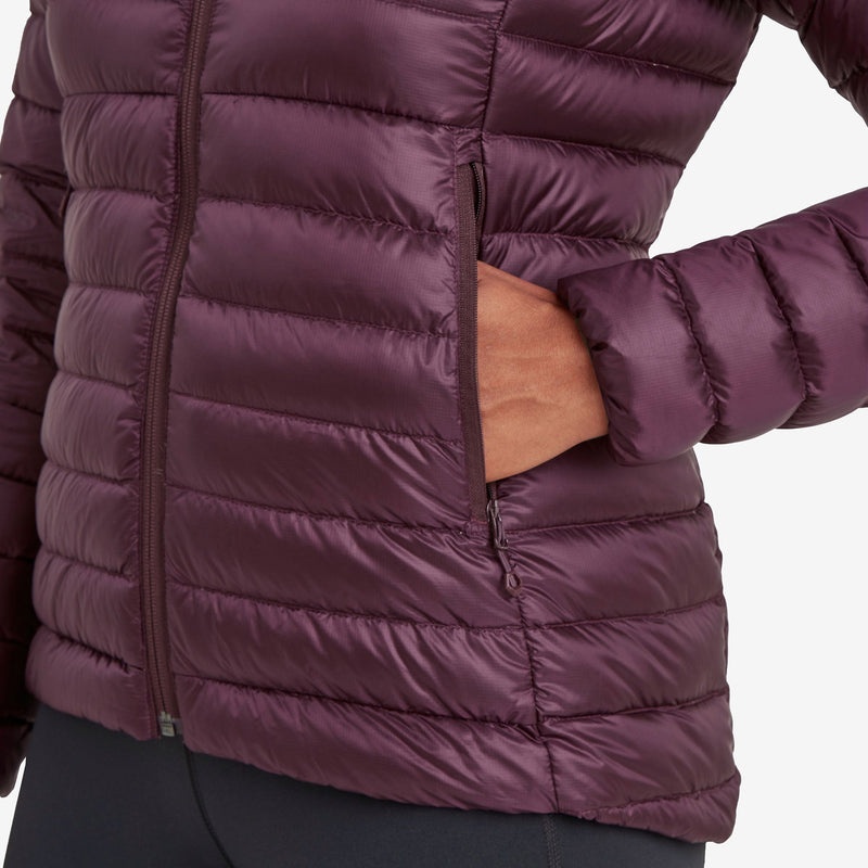 Montane Anti-Freeze Mit Kapuze Daunenjacken Damen Lila | DUN632089