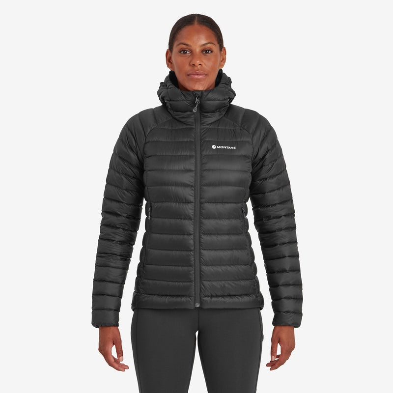 Montane Anti-Freeze Mit Kapuze Daunenjacken Damen Schwarz | KUA568401