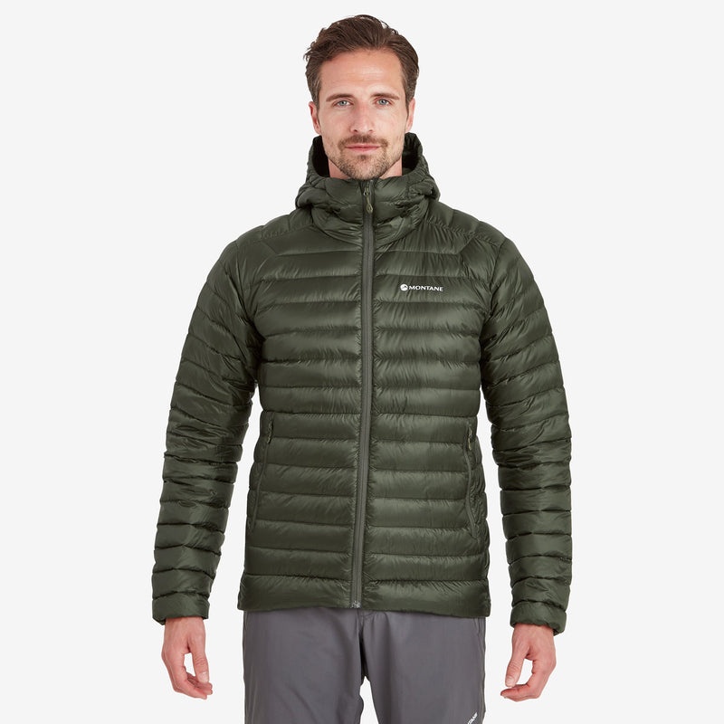 Montane Anti-Freeze Mit Kapuze Daunenjacken Herren Dunkelgrün | HLW108326