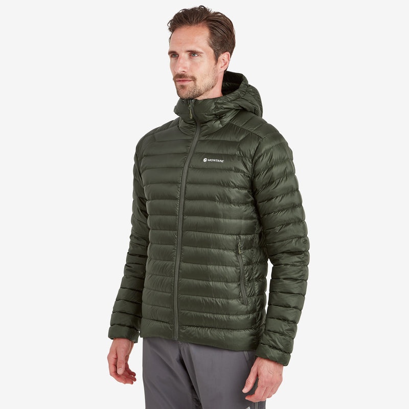 Montane Anti-Freeze Mit Kapuze Daunenjacken Herren Dunkelgrün | HLW108326